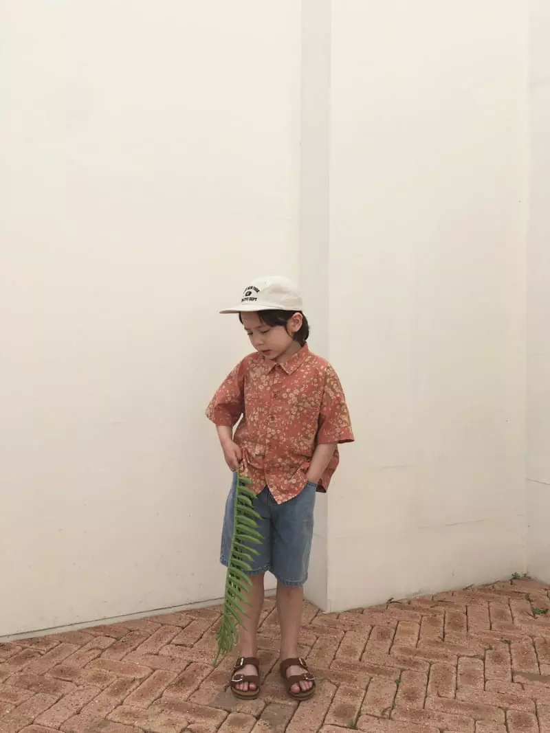 Peanut - Korean Children Fashion - #stylishchildhood - Flower Shirt - 9