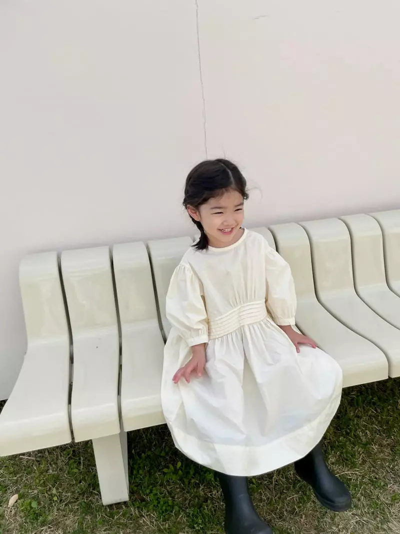 Peanut - Korean Children Fashion - #stylishchildhood - Flow One-piece - 5