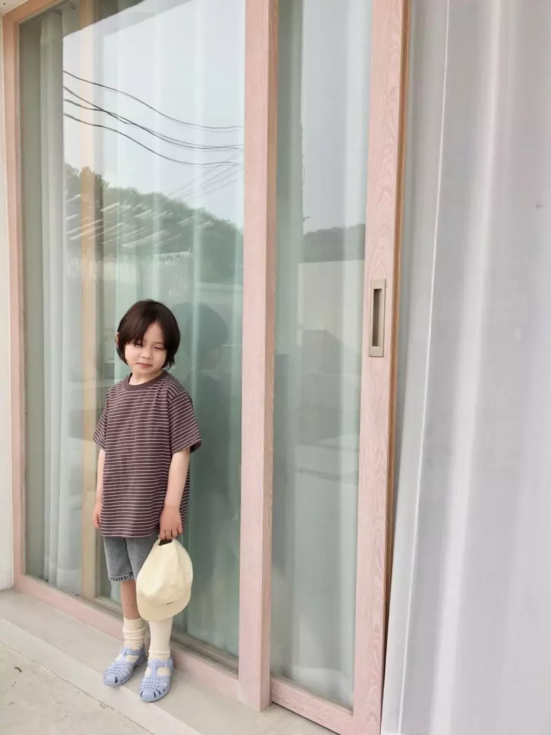Peanut - Korean Children Fashion - #stylishchildhood - Royal Stripes Tee - 5