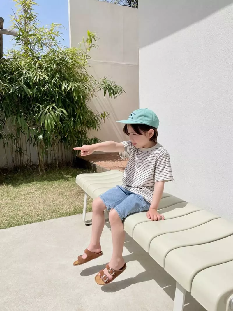 Peanut - Korean Children Fashion - #prettylittlegirls - Royal Stripes Tee - 4