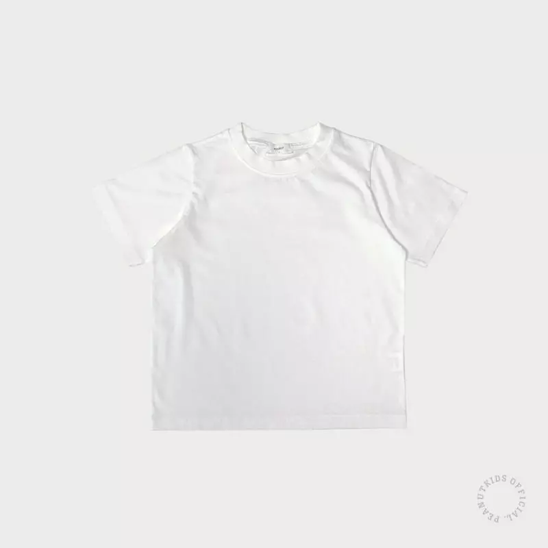 Peanut - Korean Children Fashion - #todddlerfashion - Plain Tee - 3