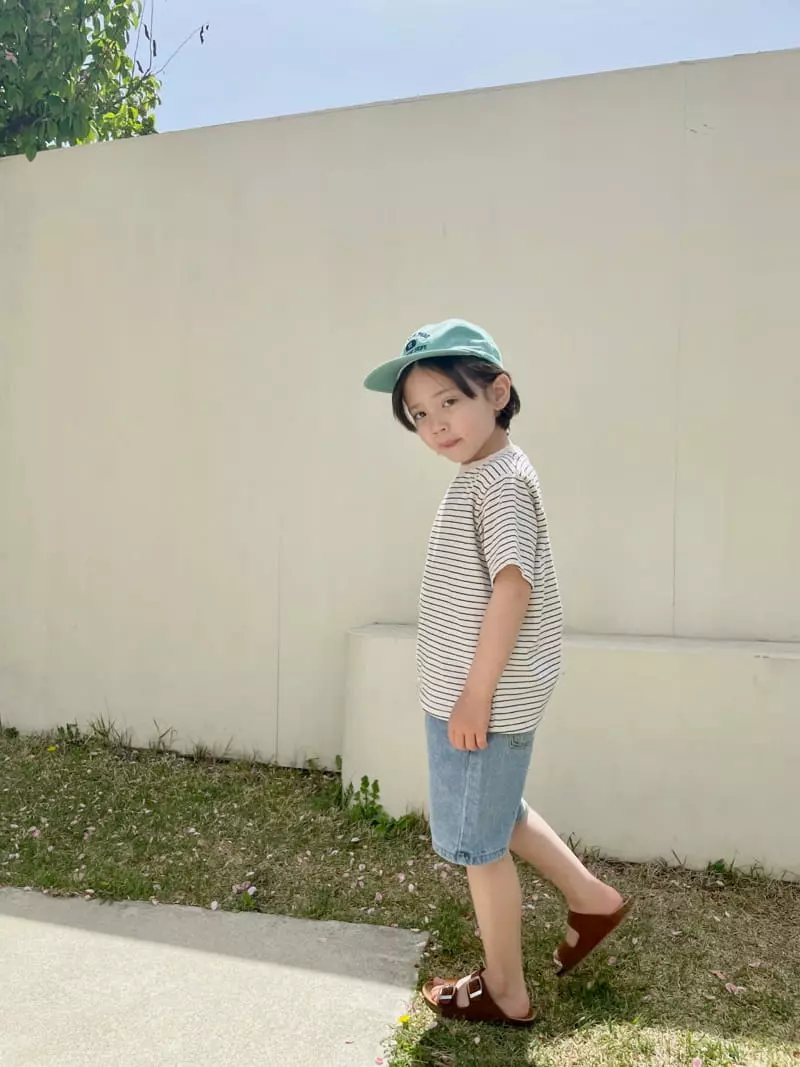 Peanut - Korean Children Fashion - #toddlerclothing - Royal Stripes Tee - 5