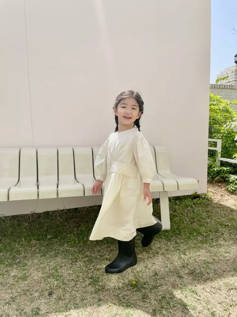 Peanut - Korean Children Fashion - #todddlerfashion - Flow One-piece - 4
