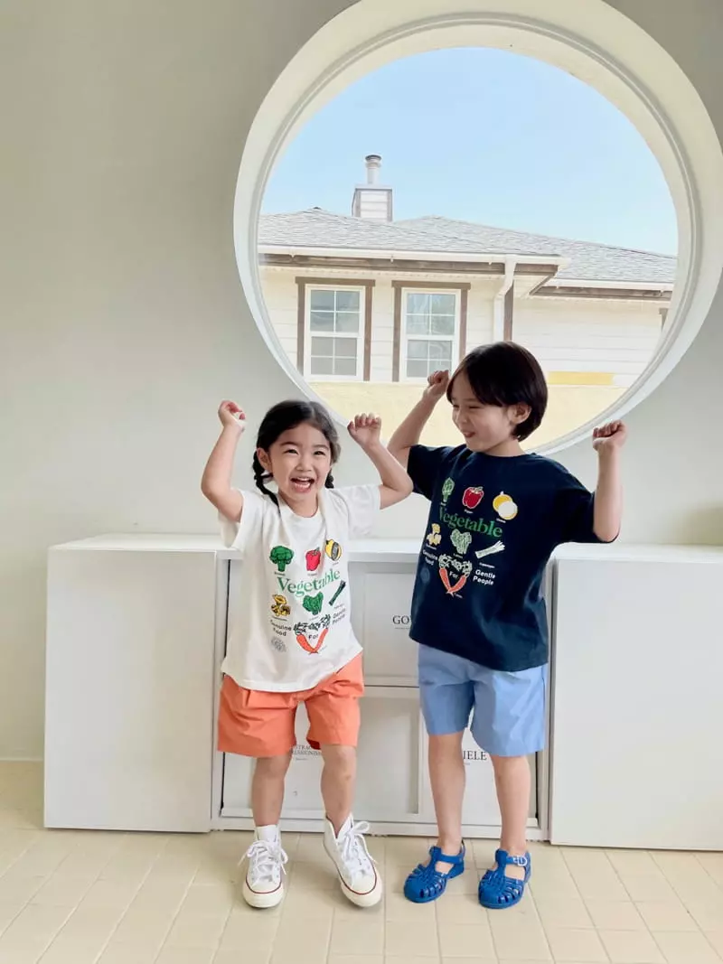 Peanut - Korean Children Fashion - #toddlerclothing - Vagetable Tee - 3