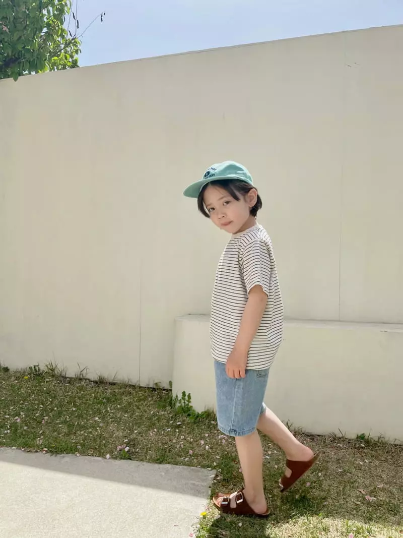 Peanut - Korean Children Fashion - #todddlerfashion - Royal Stripes Tee - 4