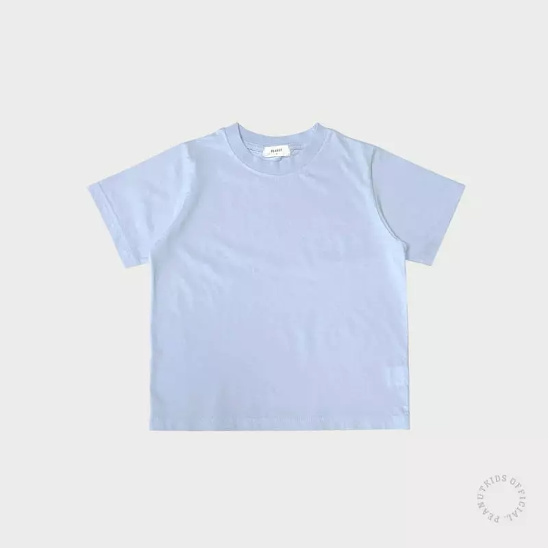 Peanut - Korean Children Fashion - #todddlerfashion - Plain Tee - 4