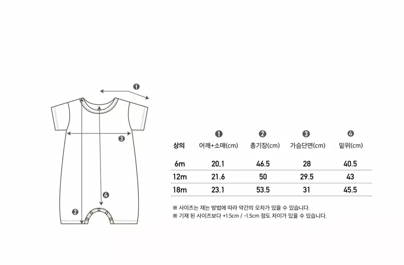 Peekaboo - Korean Baby Fashion - #babywear - Panta Bodysuit - 4