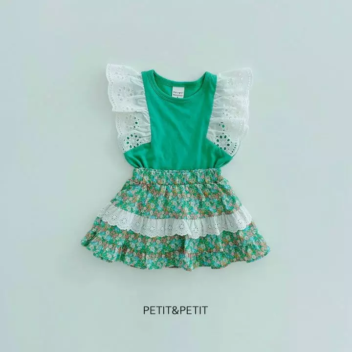 Petit & Petit - Korean Children Fashion - #Kfashion4kids - Flower Skirt - 3