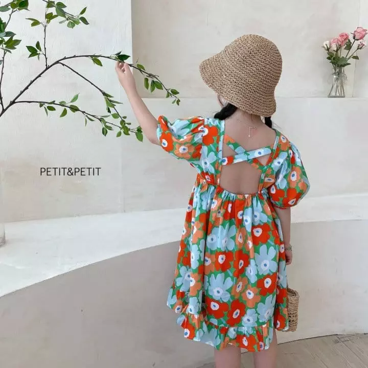 Petit & Petit - Korean Children Fashion - #childofig - Lala Slit One-piece - 3