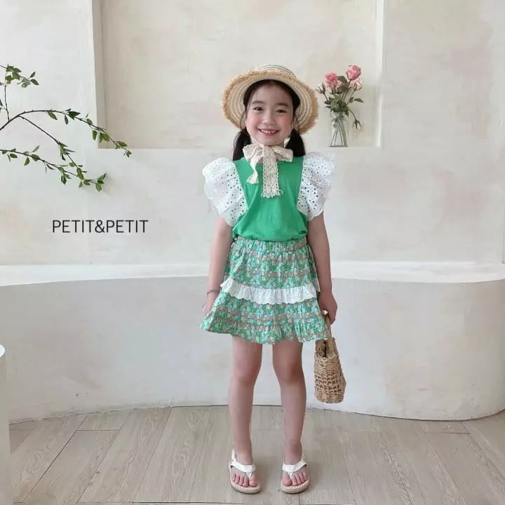 Petit & Petit - Korean Children Fashion - #childofig - Nana Lace Tee