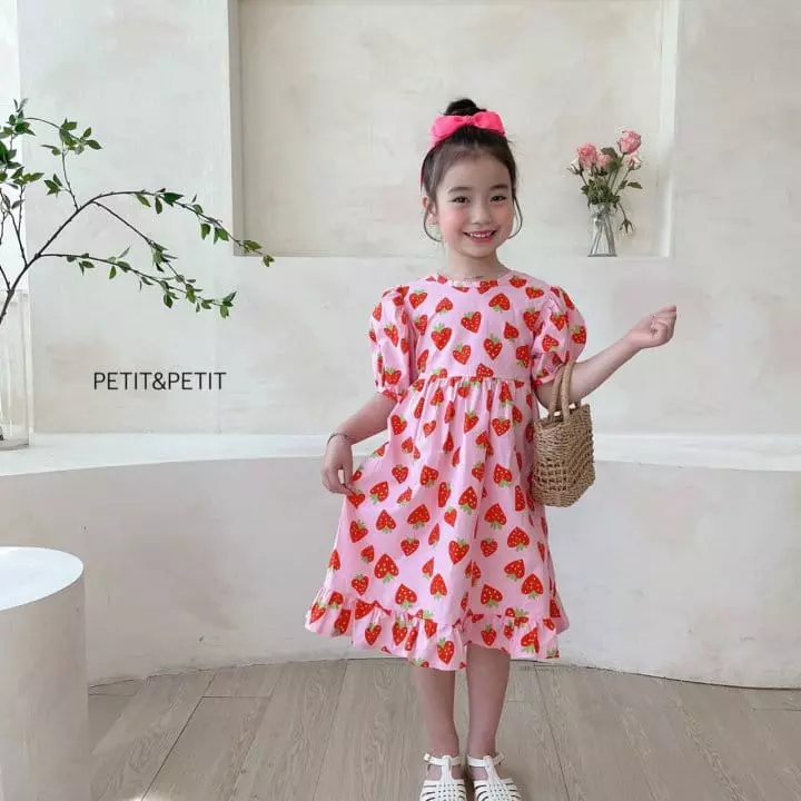 Petit & Petit - Korean Children Fashion - #childofig - Lala Slit One-piece - 4
