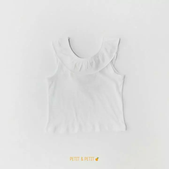 Petit & Petit - Korean Children Fashion - #discoveringself - Petie Frill Sleeveless