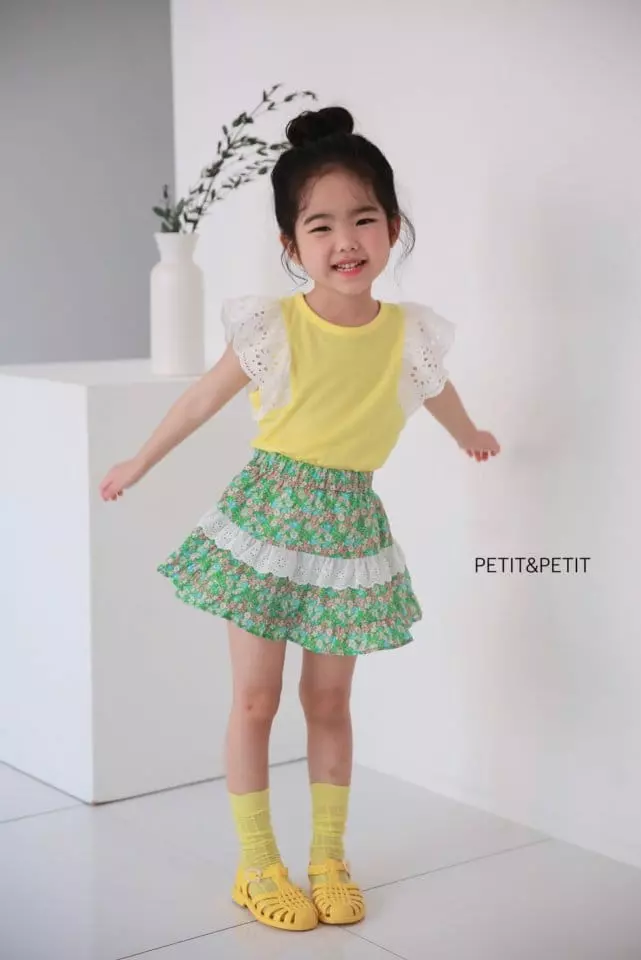 Petit & Petit - Korean Children Fashion - #fashionkids - Nana Lace Tee - 5