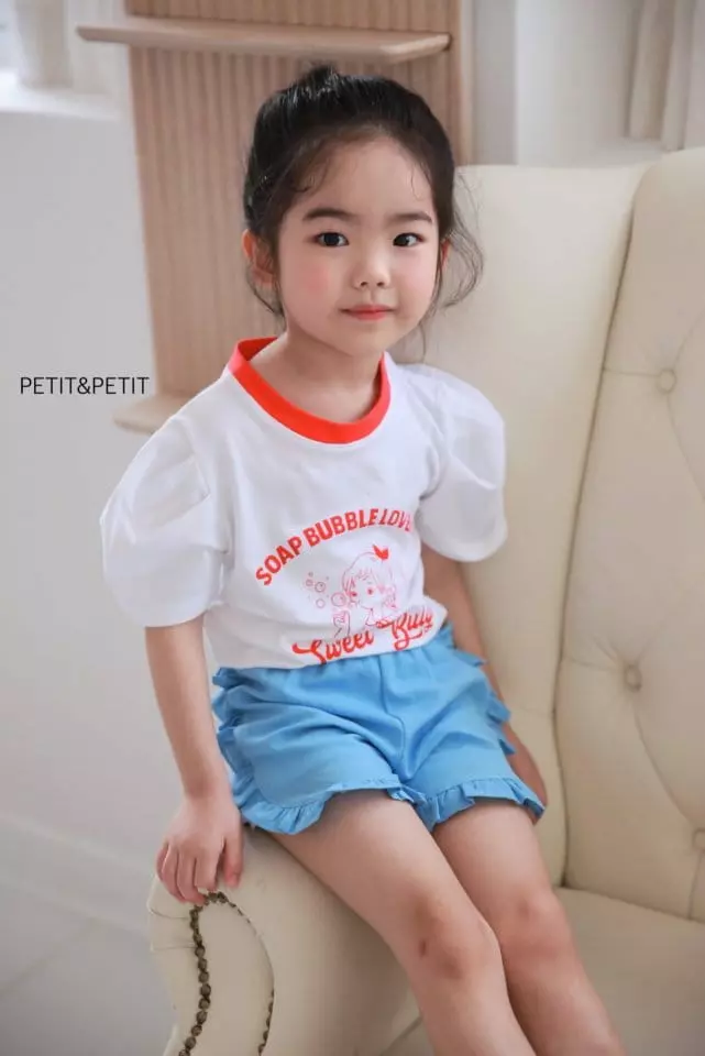 Petit & Petit - Korean Children Fashion - #fashionkids - Bubble Girl Tee - 3