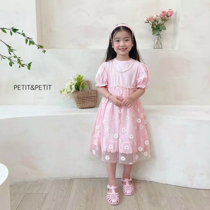 Petit & Petit - Korean Children Fashion - #kidsshorts - Pearl Sha One-piece - 6