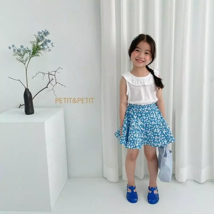 Petit & Petit - Korean Children Fashion - #kidzfashiontrend - Petie Frill Sleeveless - 5