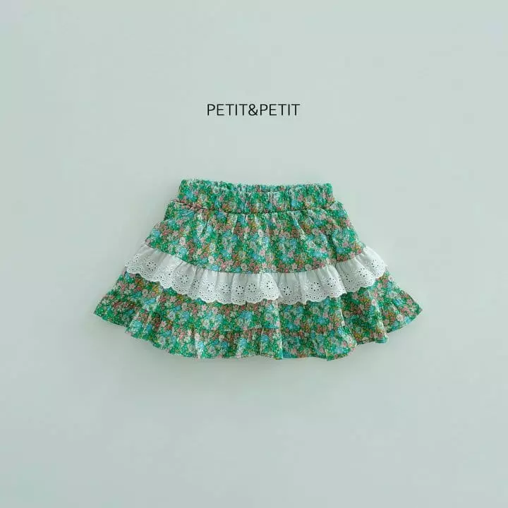 Petit & Petit - Korean Children Fashion - #kidzfashiontrend - Flower Skirt - 2