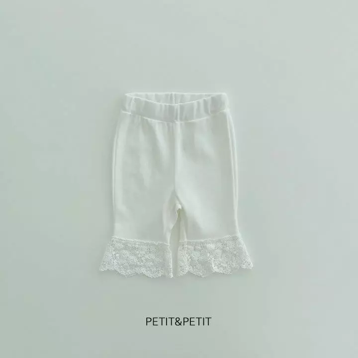 Petit & Petit - Korean Children Fashion - #kidzfashiontrend - Lace Pants