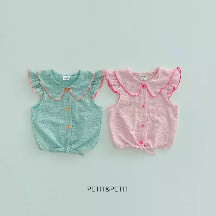 Petit & Petit - Korean Children Fashion - #littlefashionista - Collar Shirt - 5
