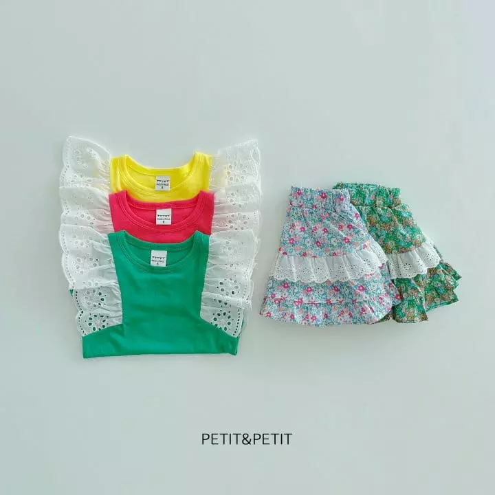 Petit & Petit - Korean Children Fashion - #Kfashion4kids - Flower Skirt - 4