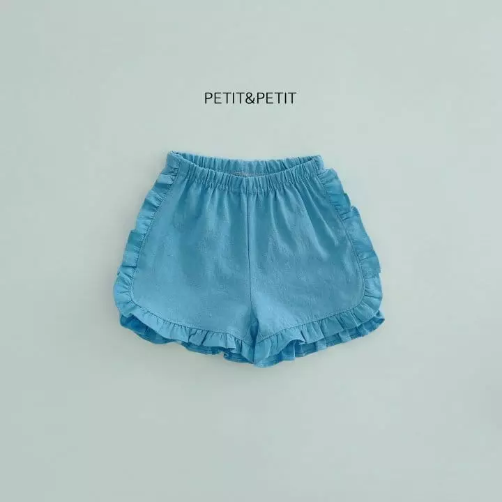 Petit & Petit - Korean Children Fashion - #minifashionista - Apple Frill Shorts - 3