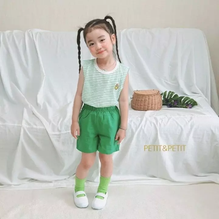 Petit & Petit - Korean Children Fashion - #minifashionista - Stripes Top Bottom Set