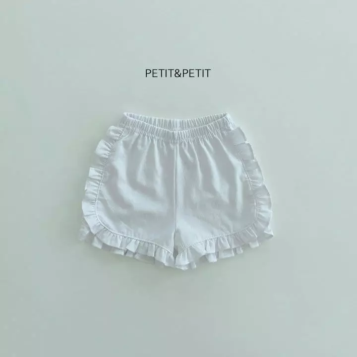 Petit & Petit - Korean Children Fashion - #minifashionista - Apple Frill Shorts - 4