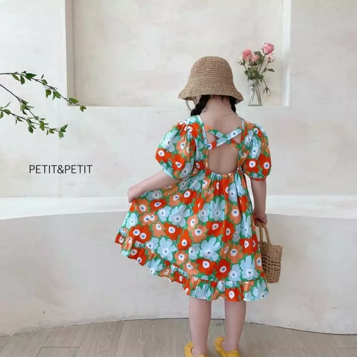 Petit & Petit - Korean Children Fashion - #stylishchildhood - Lala Slit One-piece - 2