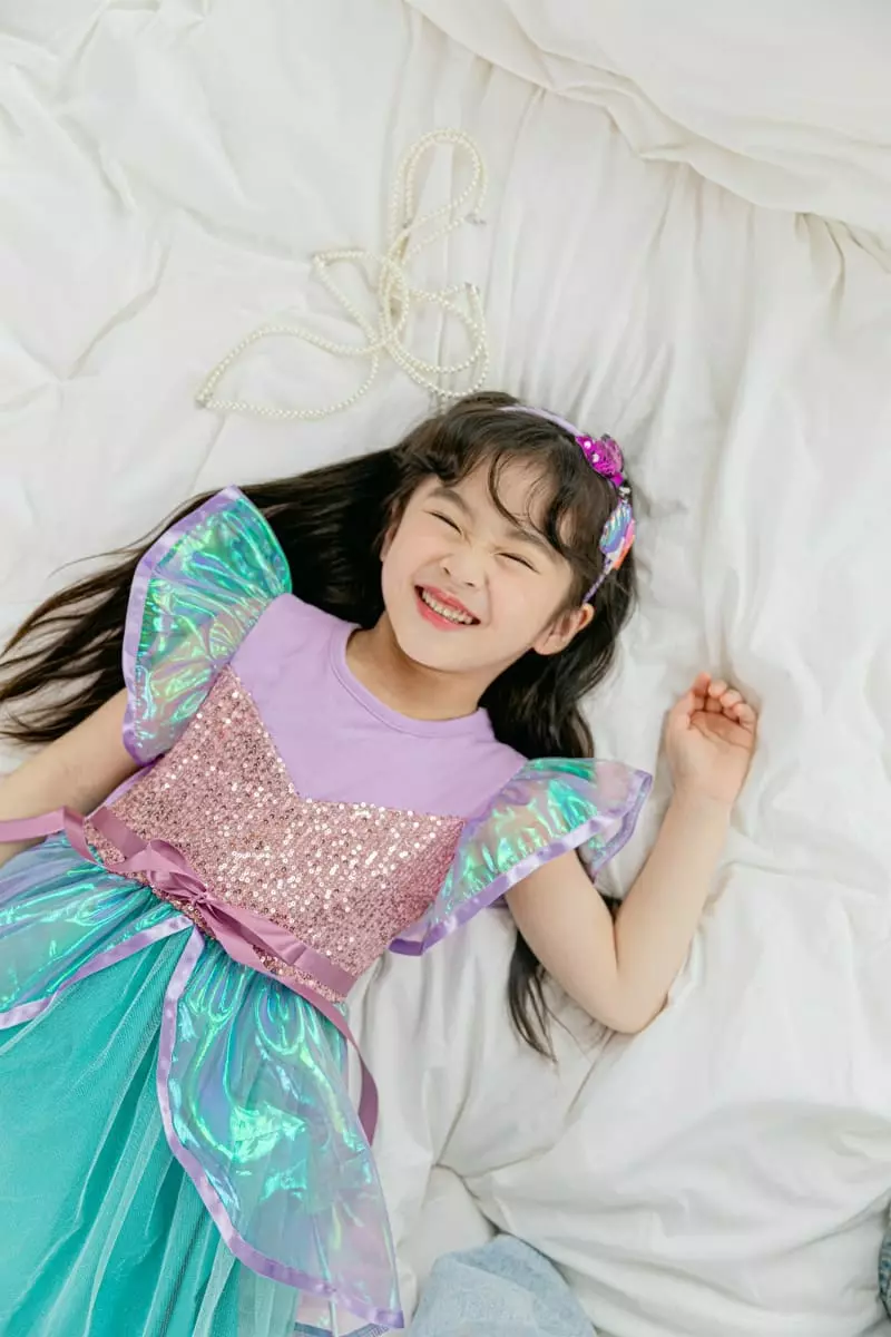 Pink Berry - Korean Children Fashion - #Kfashion4kids - The Little Mermaid One-piece