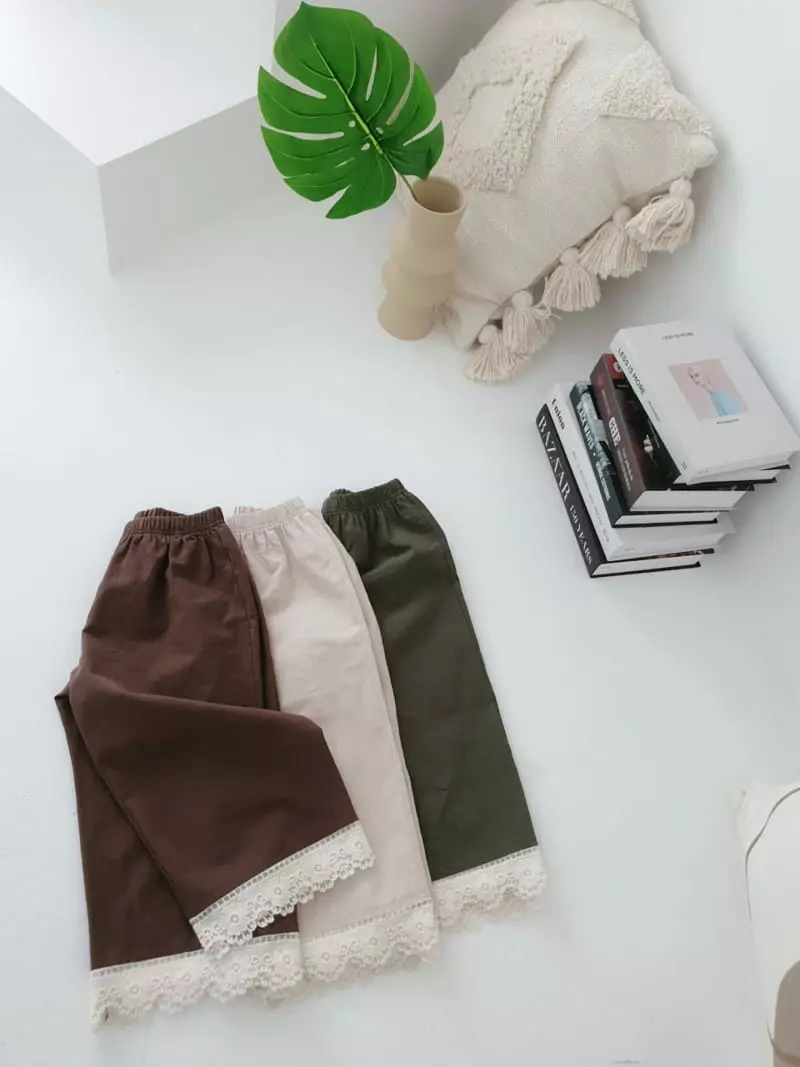 Pink Berry - Korean Children Fashion - #fashionkids - Garden Pants