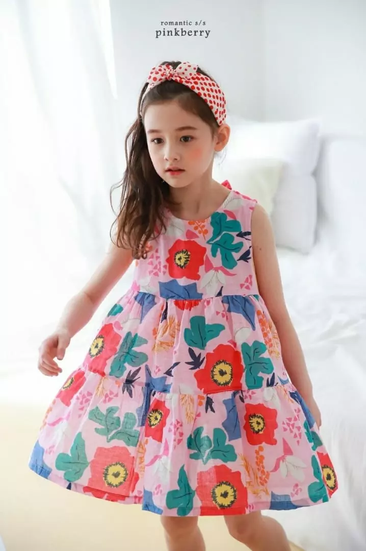 Pink Berry - Korean Children Fashion - #fashionkids - Rosha One-piece - 4