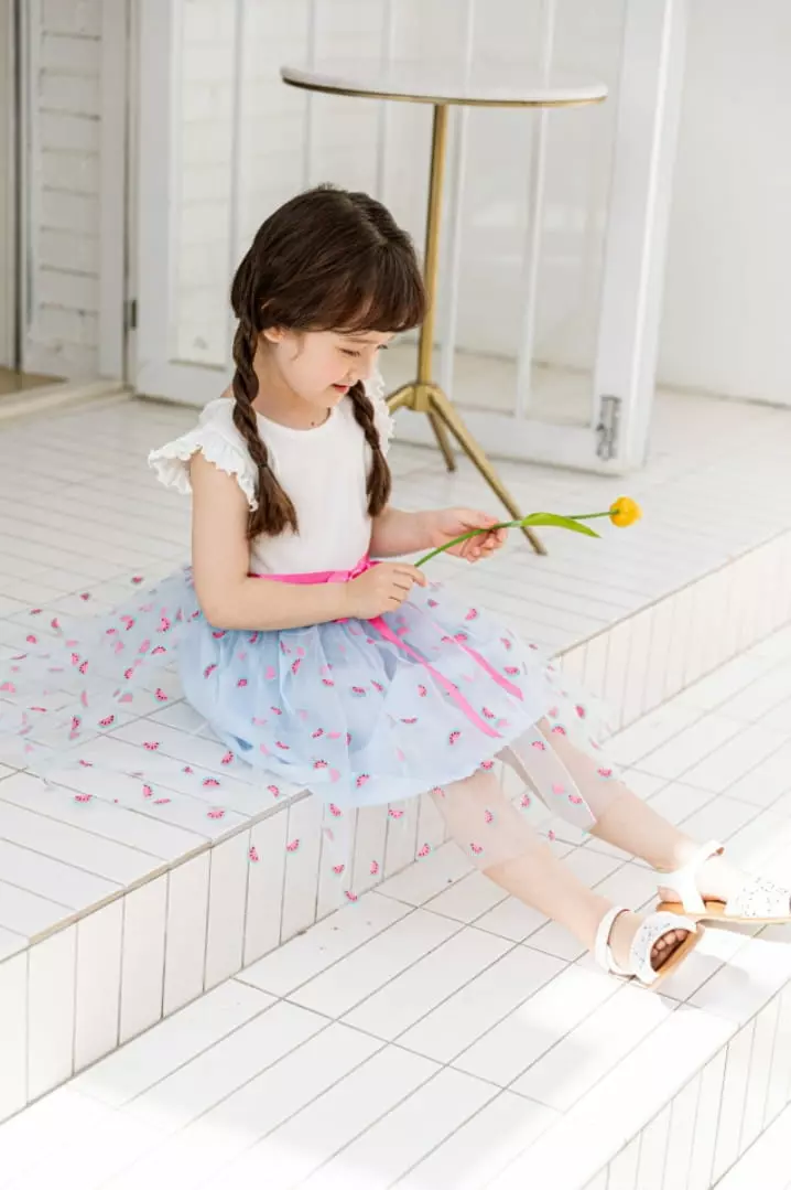 Pink Berry - Korean Children Fashion - #magicofchildhood - Watermelon One-piece - 5