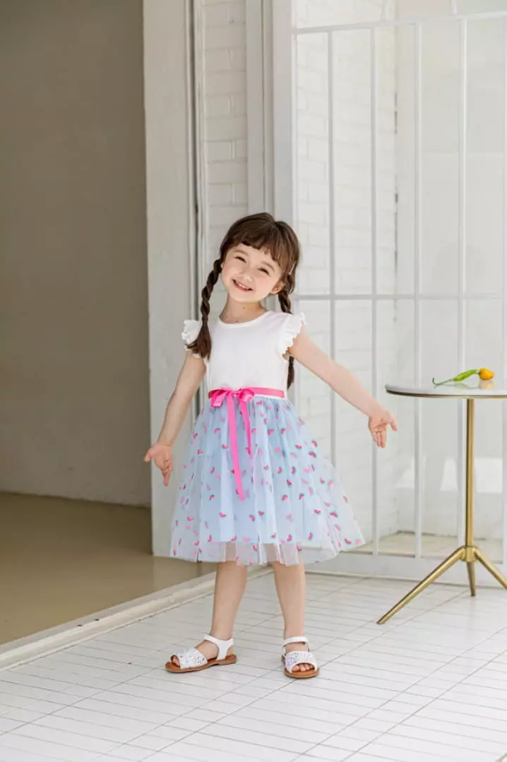 Pink Berry - Korean Children Fashion - #minifashionista - Watermelon One-piece - 6