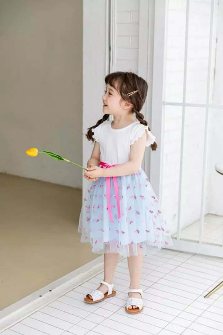 Pink Berry - Korean Children Fashion - #stylishchildhood - Watermelon One-piece - 10