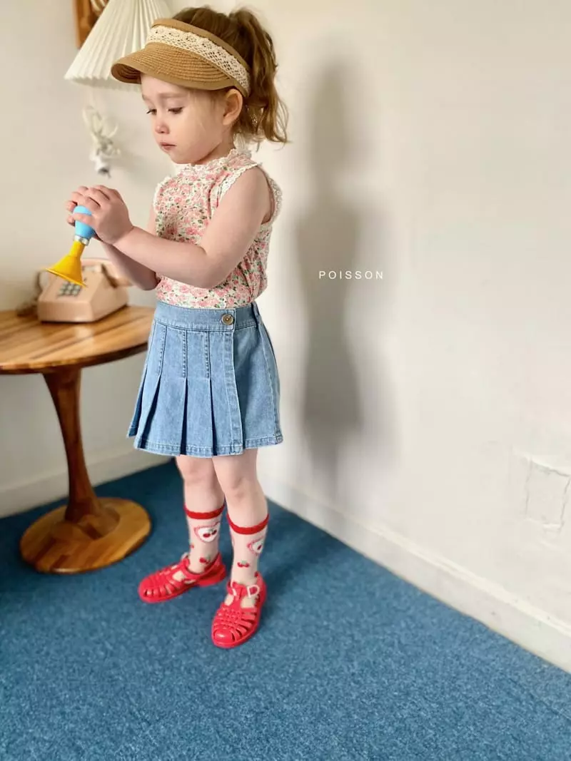 Poisson - Korean Children Fashion - #Kfashion4kids - Frepy Skirt Pants - 6