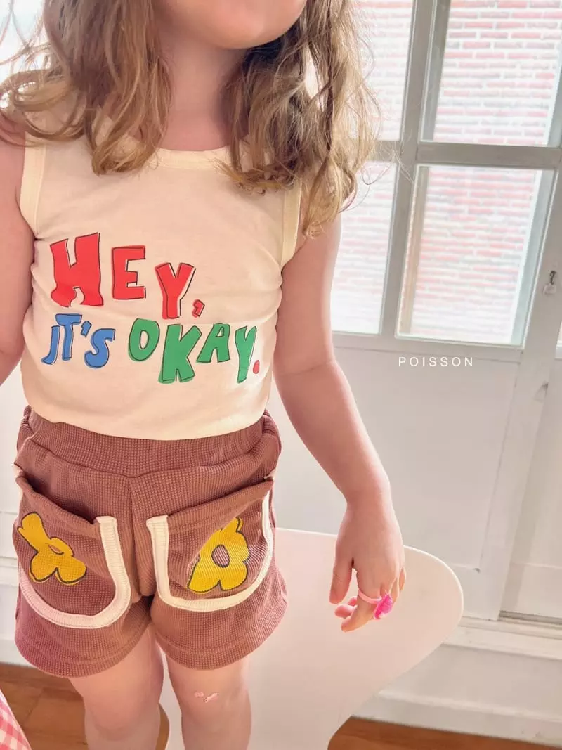 Poisson - Korean Children Fashion - #childofig - Waffle Flower Short - 9