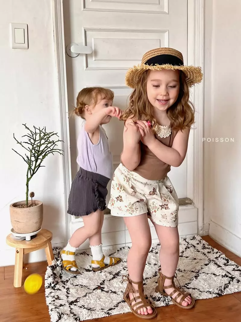 Poisson - Korean Children Fashion - #childrensboutique - Bambi Curot Shorts - 7