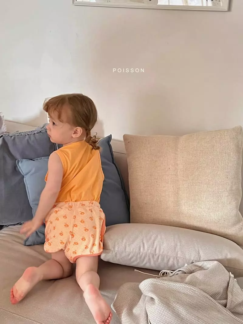 Poisson - Korean Children Fashion - #designkidswear - Terry Short - 9