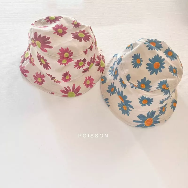 Poisson - Korean Children Fashion - #discoveringself - Flower Bucket Hat - 12