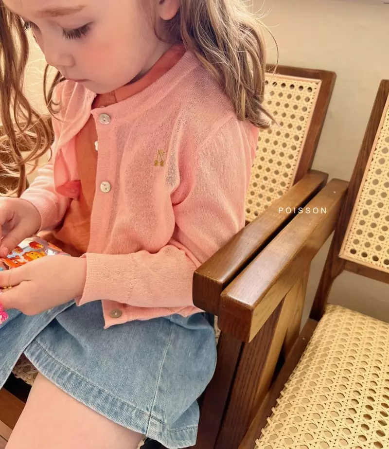 Poisson - Korean Children Fashion - #fashionkids - Cherry Cardigan - 8