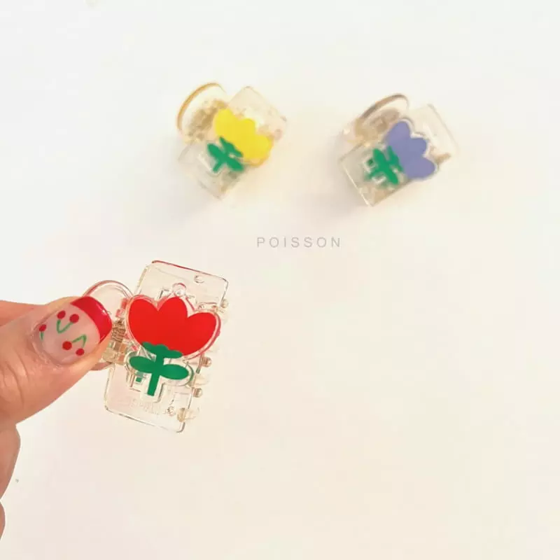 Poisson - Korean Children Fashion - #fashionkids - Tulip Hairpin