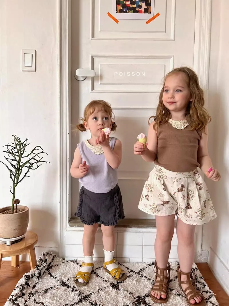 Poisson - Korean Children Fashion - #kidsshorts - Bambi Curot Shorts - 11