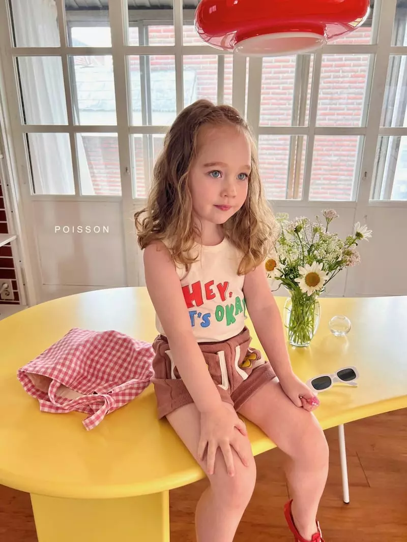 Poisson - Korean Children Fashion - #kidsshorts - Hey Okay Sleeveless - 10