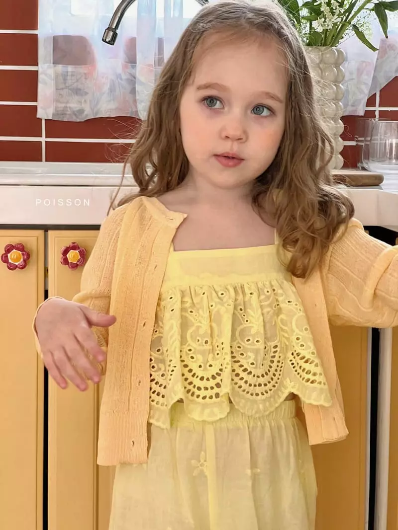 Poisson - Korean Children Fashion - #littlefashionista - Rayna Top Bottom Set - 7