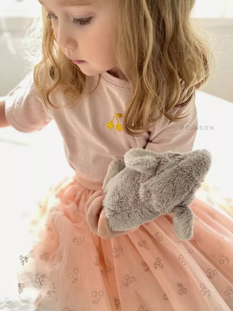 Poisson - Korean Children Fashion - #Kfashion4kids - Cherry Tutu Skirt - 4