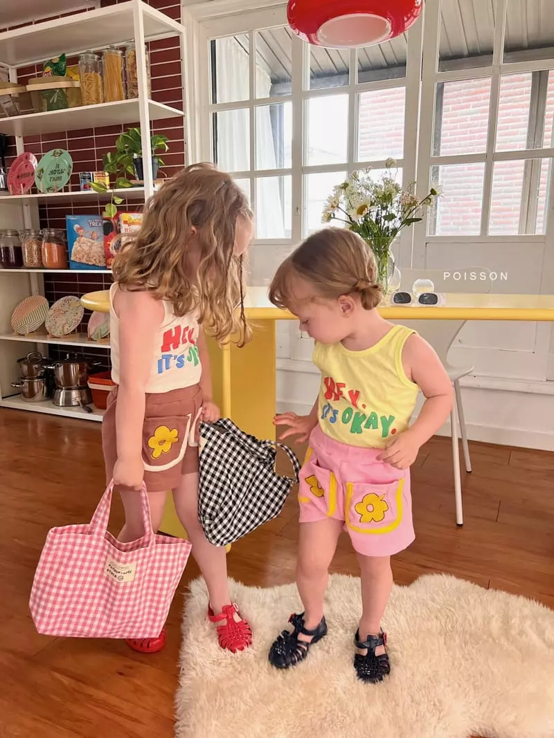 Poisson - Korean Children Fashion - #magicofchildhood - Waffle Flower Short - 6