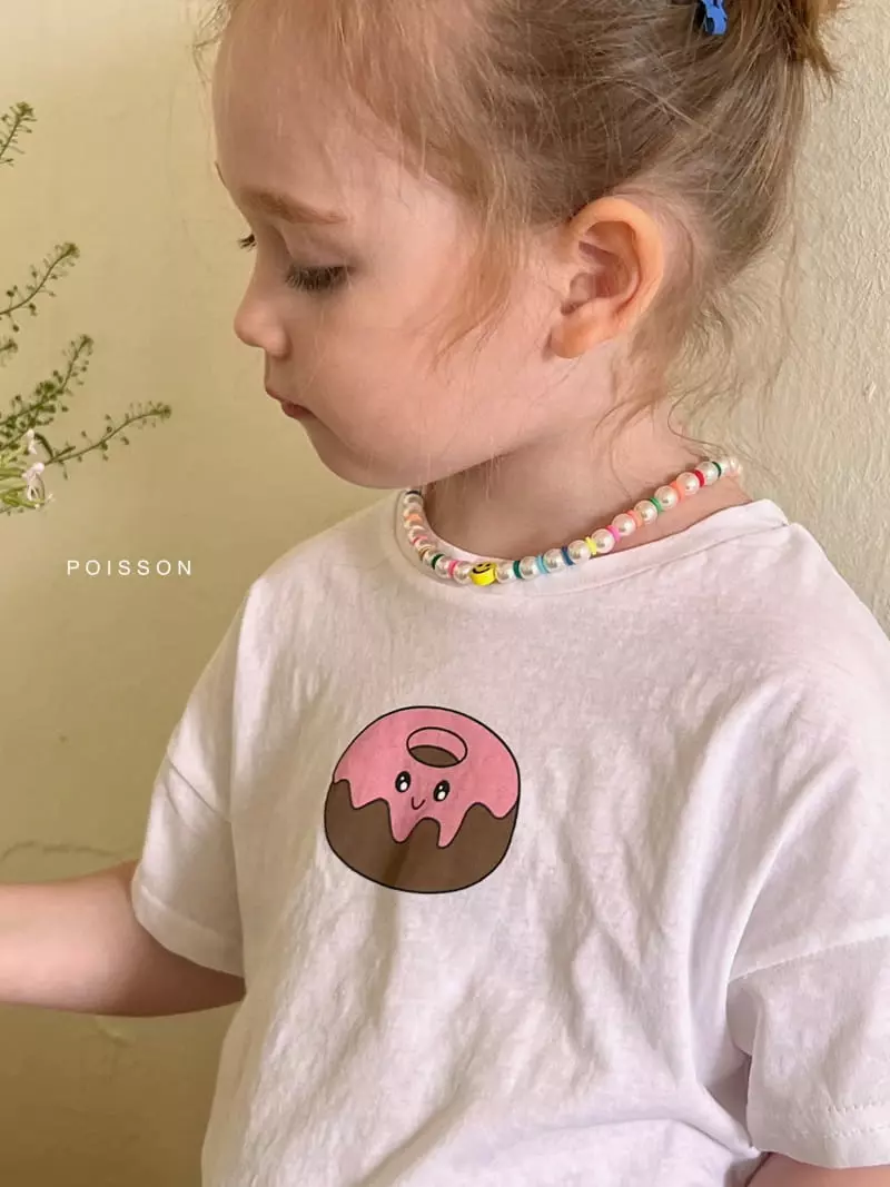 Poisson - Korean Children Fashion - #minifashionista - Smile Pearl Necklace - 2