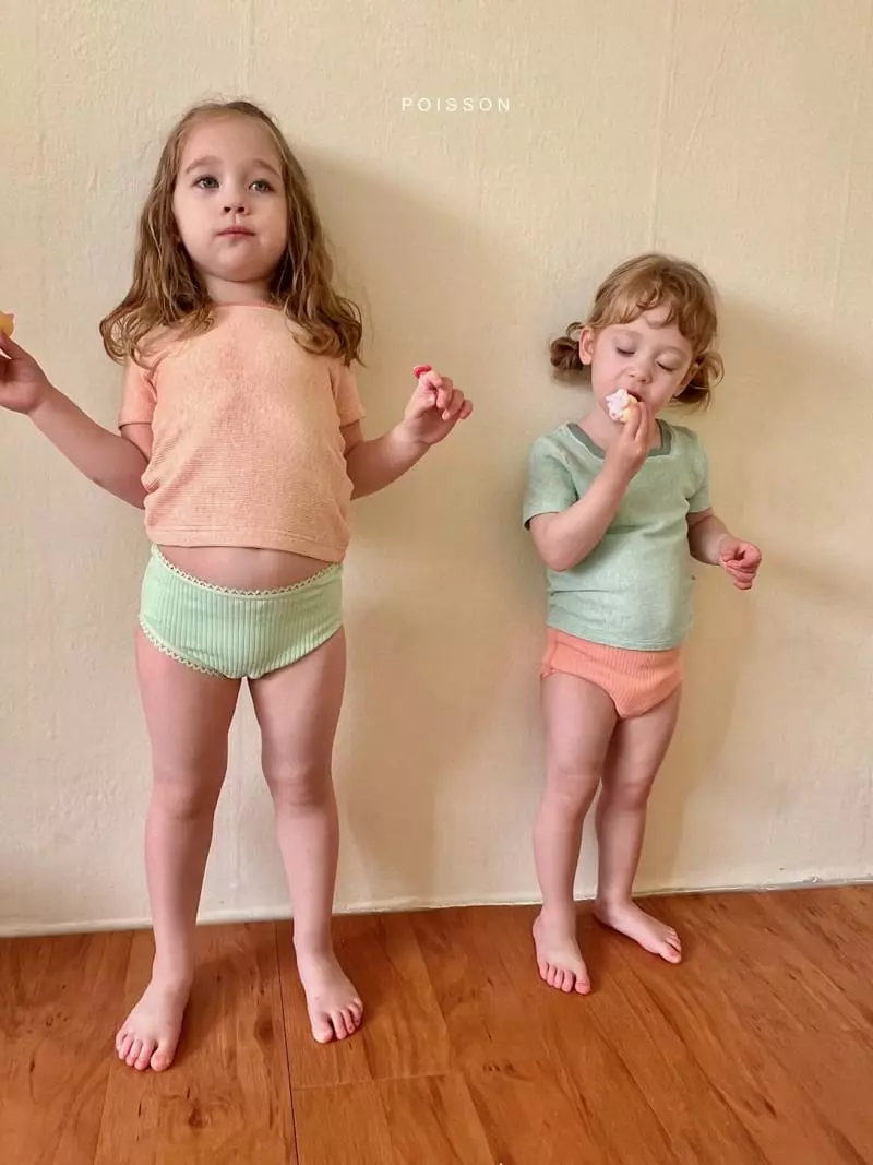Poisson - Korean Children Fashion - #prettylittlegirls - Cherry Brief - 12