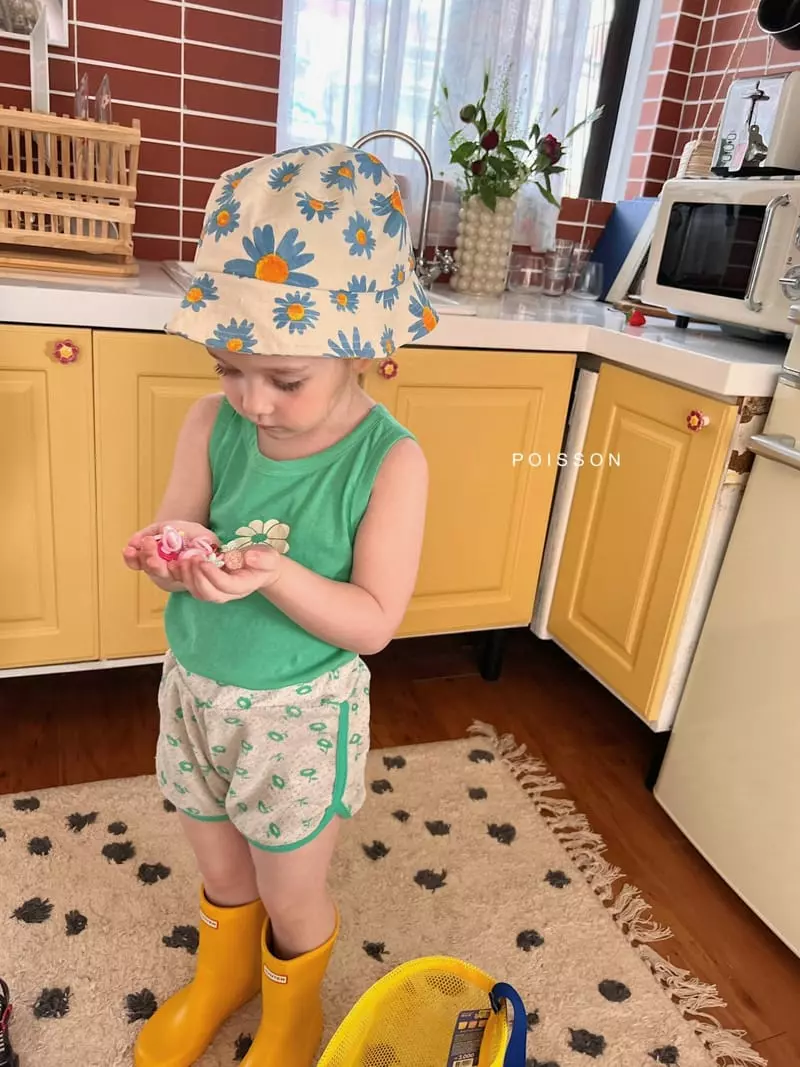 Poisson - Korean Children Fashion - #prettylittlegirls - Flower Bucket Hat - 7