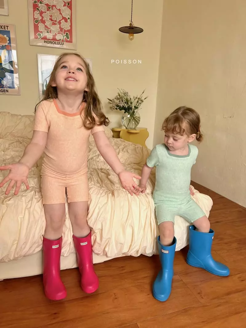 Poisson - Korean Children Fashion - #stylishchildhood - Waffle Easywear - 7